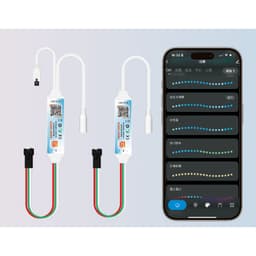 TY07 TY07W TUYA BỘ ĐIỀU KHIỂN LED FULL MÀU ARGB WS2812B WS2811 UCS1903 NHÁY THEO NHẠC HỖ TRỢ APP WIFI 7