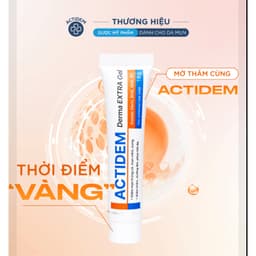 Gel Giảm Mụn Mờ Thâm Actidem Derma Extra Gel 18g 4