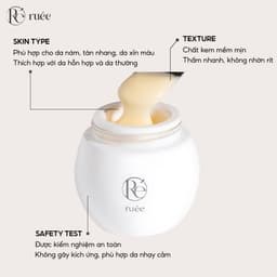 Kem Nám Ban Đêm RUÉE Mela Cream 50ml – Mờ Nám, Tàn Nhang, Thâm Sạm, Đều Màu Da, Dưỡng Ẩm Phục Hồi 3