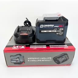 Combo Pin 20Cell DRAMA Promax XANH NAVY, Mạch 4 Mosfet, Có Cổng USB sạc điện thoại, Kèm sạc nhanh 4