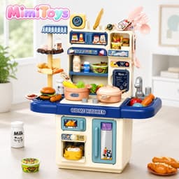 Bộ Đồ Chơi Nấu Ăn MimiToys 36 Chi Tiết - Nhà Bếp Mini Cho Bé Tập Làm Đầu Bếp 6