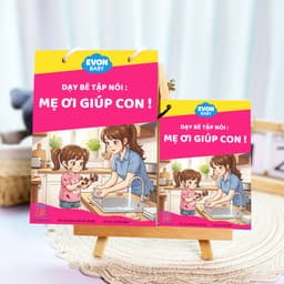 Thẻ Flash EVON BABY dạy bé tập nói - Bé Tập Nói Nhờ Mẹ Giúp 9