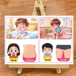 Thẻ Flash EVON BABY dạy bé tập nói - Giúp Bé Tập Nói Sớm 6