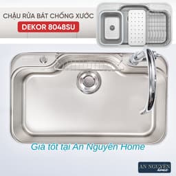 Chậu rửa bát Konox Dekor 8048SU chống xước 2