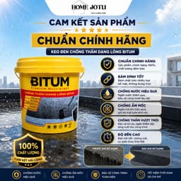 Keo Đen Dạng Lỏng Chống Thấm Bitum 1L/5L – Giải Pháp Toàn Diện Cho Sàn Bê Tông và Sân Thượng Bền Vững 5