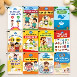 Thẻ phát triển kỹ năng giao tiếp EVON - Giúp Bé Tập Nói Sớm 1