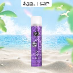 Dầu Gội Khô Dry Shampoo Girlz Only For De-Frizz 200ml (Tím) mùi hương nho 2