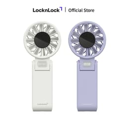 Quạt Cầm Tay LocknLock Siêu Mát 5 Tốc Độ & Gấp Gọn Linh Hoạt 180 độ ENF326 - Hàng Chính Hãng - JoyMall 4