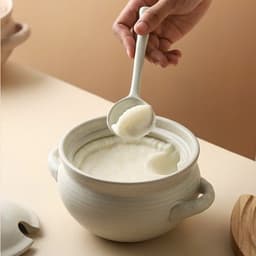 Hũ gốm đựng gia vị kèm thìa cao cấp. Lọ đựng muối đường tiện lợi thiết kế tối giản decor bếp sang trọng - Majehome 6
