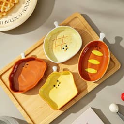 Bát gốm sứ đựng bánh mì dễ thương. Chén chấm cao cấp decor bàn ăn xinh xắn - Majehome 6