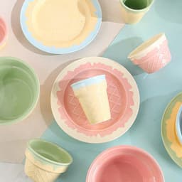 Cốc sứ hình kem dễ thương cao cấp. Ly uống nước, cốc cafe decor bàn ăn xinh xắn - Majehome 9