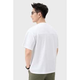 Deal Tốt- Áo thun nam cộc tay GENVIET JEANS chất cotton co giãn, áo phông nam dáng suông cơ bản thoáng mát 9210 2