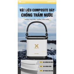 Thùng Múc Nước Xsamtin - Carbon 5