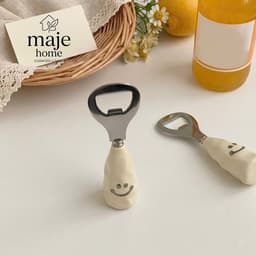 Mở nắp bia mặt cười dễ thương. Dụng cụ khui nắp chai Inox cao cấpt iện lợi cho gia đình - Majehome 6