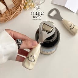 Mở nắp bia mặt cười dễ thương. Dụng cụ khui nắp chai Inox cao cấpt iện lợi cho gia đình - Majehome 7