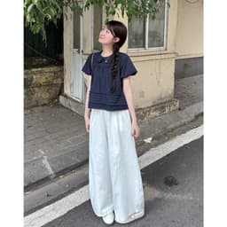 Áo Cổ Sen Tay Bồng Bèo Dưới Xếp Ly A860 Su Chang Thời Trang Nữ 8