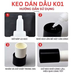 ( HN ) Combo 3 Lọ Keo OILY GLUE Đa Năng Gấp 50 Lần Keo Thường 4