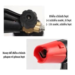 Bình Tạo Bọt Tuyết Máy Rửa Xe 1 Lít ( Bình Mỏ Đỏ ) 6