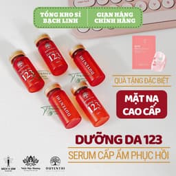 Dưỡng Da 123 Duyên Thị Bách Y Sâm - SERUM DƯỠNG CẤP ẨM PHỤC HỒI LÀM DỊU DA - Chai 10ml 1