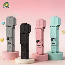 [SẴN] Ốp Silicon Cho DJ.I Os.mo Poc.ket 4 Tay Cầm Máy Ảnh Gimbal Cầm Tay Vỏ Chống Trầy Xước Vỏ Bảo Vệ Mềm Nắp Ống Kính 4
