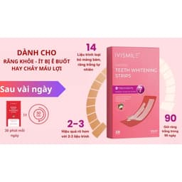 Miếng dán trắng răng IVISMILE công nghệ Advanced Seal™ công thức làm trắng độc quyền 3