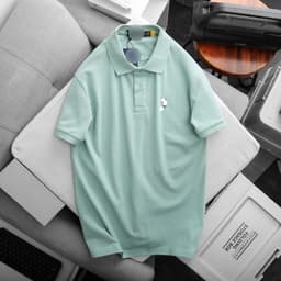 Áo Polo Nam basic form suông Chất Vải Pique 100% cotton bigsize 110kg - 3bros 2