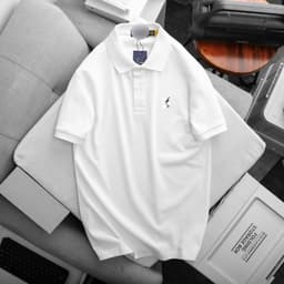 Áo Polo Nam basic form suông Chất Vải Pique 100% cotton bigsize 110kg - 3bros 3