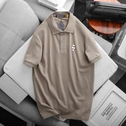 Áo Polo Nam basic form suông Chất Vải Pique 100% cotton bigsize 110kg - 3bros 8