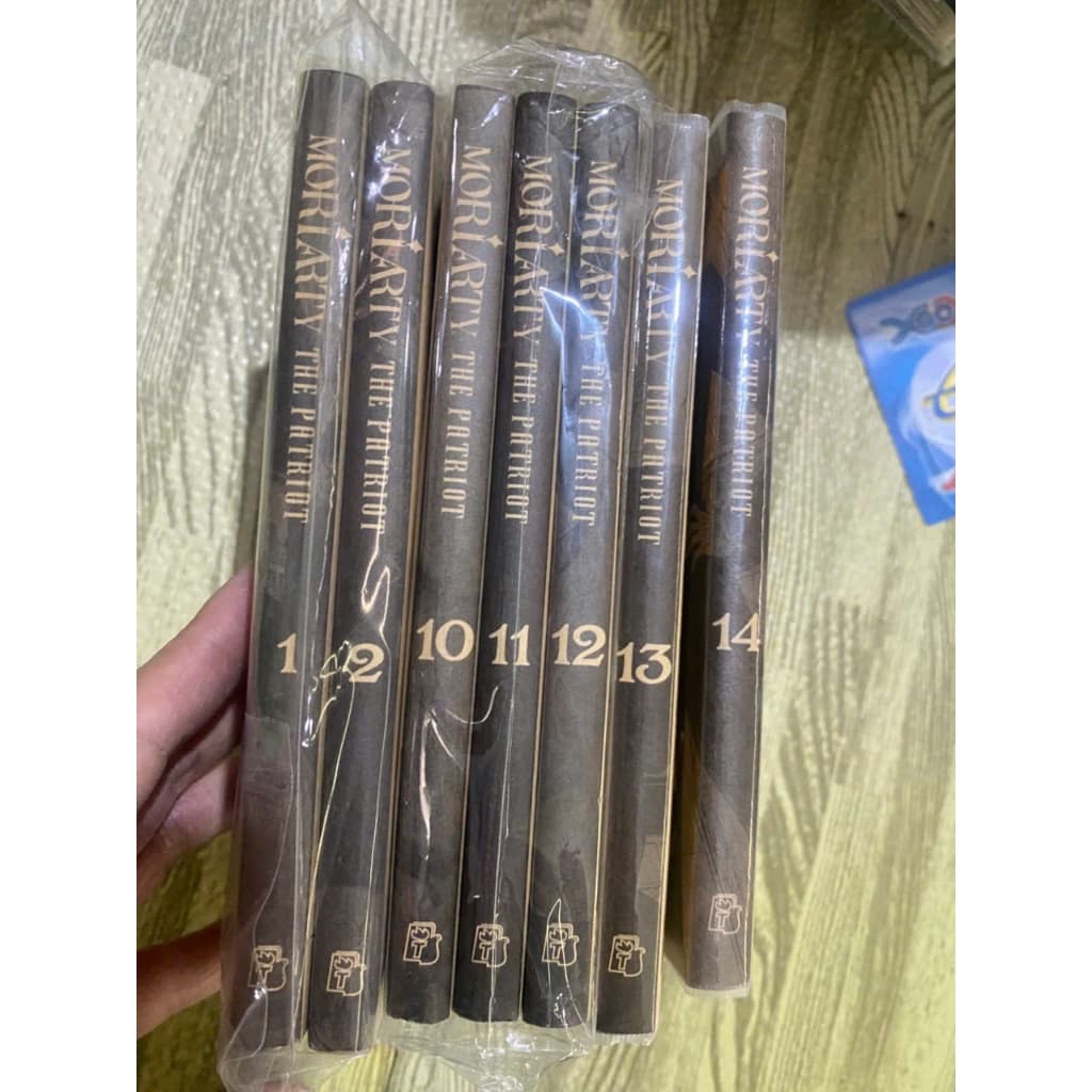 Combo 7q vở Mori Moriarty The Patriot