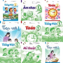 Lẻ vở tập viết mĩ thuật toán tiếng việt ... lớp 1 bộ bình đẳng dân chủ 1