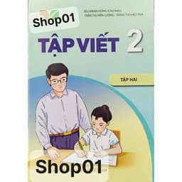 Lẻ vở tiếng việt tập viết toán .. lớp 2 kết nối tri thức 6
