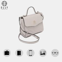 [Tặng hộp 20.10] Túi xách nữ thời trang ELLY EL85 đeo chéo đeo vai cao cấp chính hãng 8