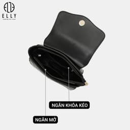 [Tặng hộp 20.10] Túi xách nữ thời trang ELLY EL85 đeo chéo đeo vai cao cấp chính hãng 7