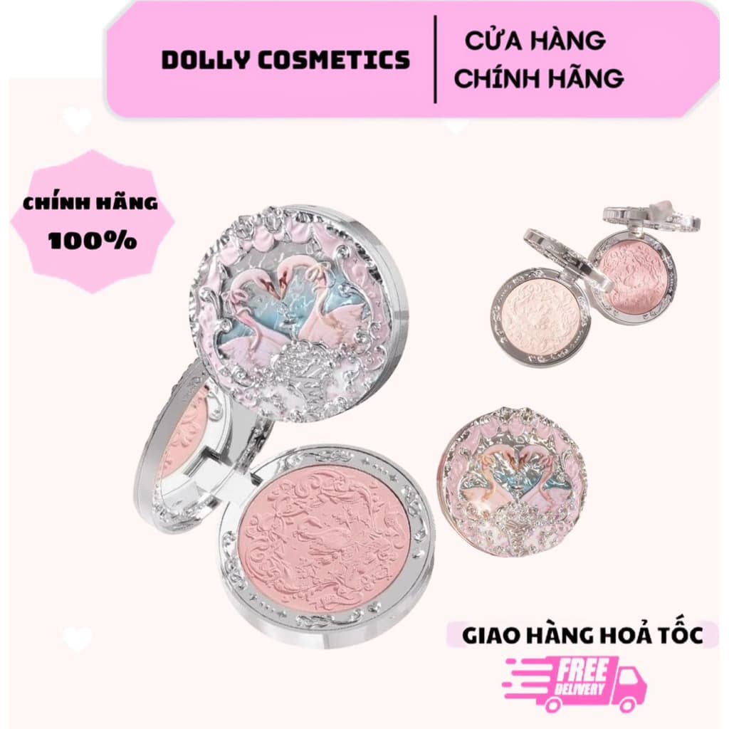 [SẴN HOẢ TỐC] PHẤN MÁ HỒNG Hoa Biết Thiên Nga SWAN BALLET FLOWER KNOWS