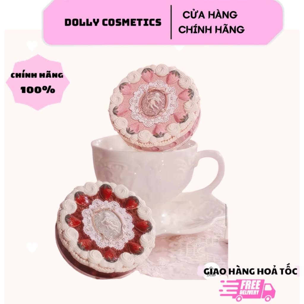 [SẴN HOẢ TỐC] PHẤN PHỦ NÉN DÂU CUPID FLOWER KNOWS