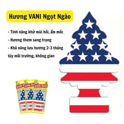 Cây Thông Thơm Little Trees Khử Mùi Tự Nhiên Cho Ô Tô, Phòng Ngủ, Tủ Quần Áo 4