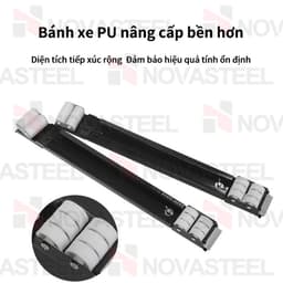 trượt di chuyển đồ nặng, giá đỡ tủ lạnh có con lăn di động Máy giặt chân đế tủ lạnh 5