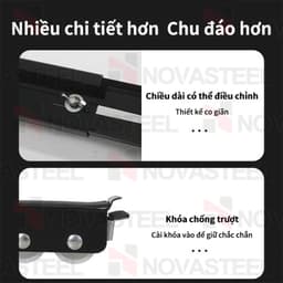 trượt di chuyển đồ nặng, giá đỡ tủ lạnh có con lăn di động Máy giặt chân đế tủ lạnh 6