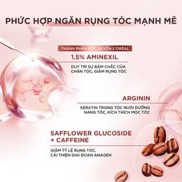 Serum Xịt Dưỡng Tóc L'Oreal Ngăn Ngừa & Giảm Gãy Rụng 90ml Full Resist Anti Hairfall Hasaki Sản Phẩm Chính Hãng 3