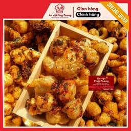 [Lon 125G] Da Heo Mắm Hành, Bì Lợn Mắm Hành Sấy Giòn Lắc Nước Mắm Sốt Hành Thơm Ngon Đậm Vị Ăn Liền 4