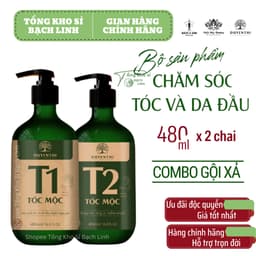 Combo Gội Xả Tóc Mộc Duyên Thị - Bách Y Sâm - T1 & T2 Duyên Thị - Combo chăm sóc tóc Duyên Thị 1