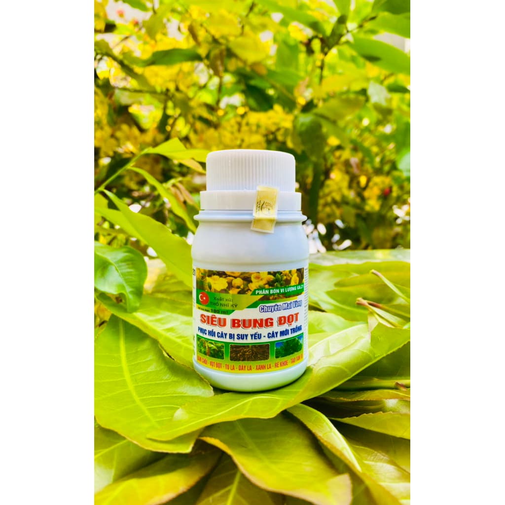 SIÊU BUNG ĐỌT MAI PHỤC HỒI CÂY SUY YẾU, GIÚP BUNG ĐỌT, ĐÂM CHỒI, RỄ KHOẺ, XANH LÁ, CỨNG CÂY CHAI 100ML