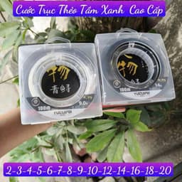 Cước Trục - Thẻo Tầm Xanh Săn Hàng [ 100m }, Cước Câu Cá Cao Cấp Chính Hãng 1