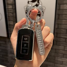 Bao Ốp Dành Cho Chìa Khóa Mitsubishi Chất Liệu Nhựa TPU Mềm Viền Xi Bạc – Chống Trầy, Chống Va Đập 2