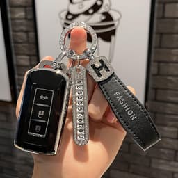 Bao Ốp Dành Cho Chìa Khóa Mitsubishi Chất Liệu Nhựa TPU Mềm Viền Xi Bạc – Chống Trầy, Chống Va Đập 3