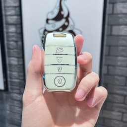 Ốp Khóa Xe Kia 4 Nút Cao Cấp TPU Mềm Chống Trầy – Bao Da Chìa Khóa Ô Tô SELTOS, KIA SONET, SOLUTO,RONDO,.. 8