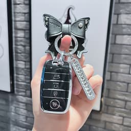 Ốp Khóa Xe Kia 4 Nút Cao Cấp TPU Mềm Chống Trầy – Bao Da Chìa Khóa Ô Tô SELTOS, KIA SONET, SOLUTO,RONDO,.. 7