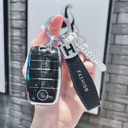 Ốp Khóa Xe Kia 4 Nút Cao Cấp TPU Mềm Chống Trầy – Bao Da Chìa Khóa Ô Tô SELTOS, KIA SONET, SOLUTO,RONDO,.. 3