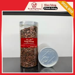 Hạt Dưa Rang Củi Lon 500G Rang Mộc Không Màu Hiệu Gia Long, Hạt Béo Bùi Ăn Vặt Tết 2