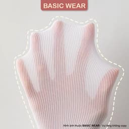 Tất Cổ Cao Viền Bèo Gân Tăm Mỏng Co Dãn Thoáng Khí Mềm Mại Vớ Basic Dễ Phối Tcc13 6